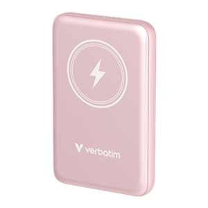 VERBATIM 32248 10.000mAh 20W Powerbank Pembe