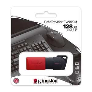KINGSTON 128GB USB 3.2 Usb Bellek Exodia DTXM/128GB