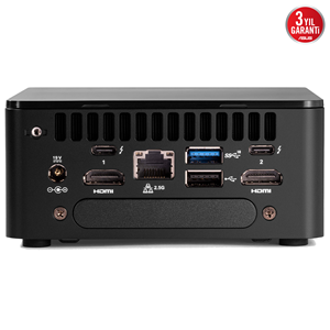 ASUS CORE i7 1260P- RAM DİSK YOK-FDOS MINI PC / NUC12 PRO TALL KIT RNUC12WSHI700002I 90AR00E1-M000J0