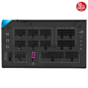 ASUS 1000w 80+ Platinum ROG THOR 1000P3 Tam Modüler Power Supply 