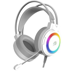 GameBooster HAMMER 7.1 Rainbow Beyaz Gaming Kulaklık H02W