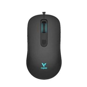 RAPOO V16RGB Kablolu USB RGB 12800dpi Siyah Mouse (11928)