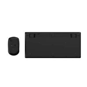 RAPOO 8000GT Kablosuz Siyah Klavye - Mouse Set (13385)