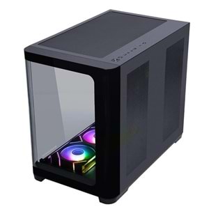 GAMEBOOSTER 750W 80+ BRONZE GB-G2852B-750W Gaming Mid-Tower PC Kasası Siyah 7-Fanlı