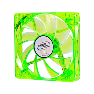 DEEPCOOL XFAN 120G/B Yeşil Şeffaf Gövde Mavi LED'li 120mm Kasa Fanı