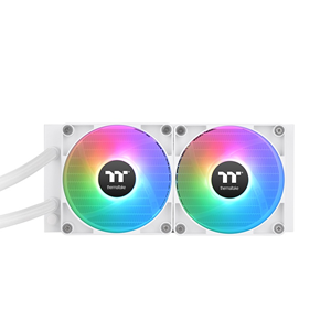 THERMALTAKE 240MM TH240 CL-W364-PL12SW-A ARGB AM5-1851p Sıvı Soğutmalı İşlemci Fanı Beyaz