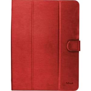 Trust Primo Folio 10 Tablet Kılıfı Kırmızı