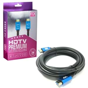 Seenergy Hdmı Kablo Gold 2.0V 2K 4K Hdtv 3Mt Se-3M4K