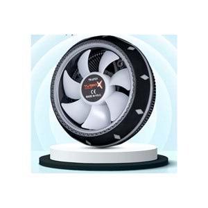 Turbox Boomer Tr-Uf01 Combo Lga775+1151+1155+1156+Am2+ Am3 İşlemci Fanı