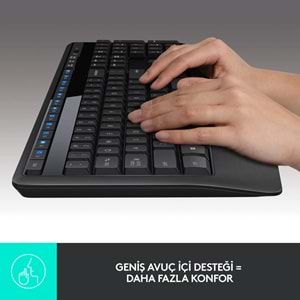 Logitech MK345 Kablosuz Klavye Mouse Set (920-006514)