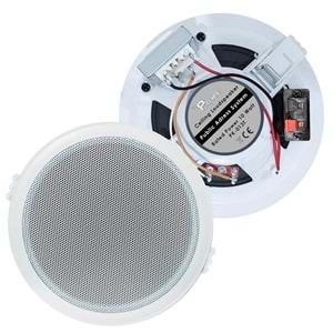 Alçıpan Tavan Hoparlör 13cm 10w Trafolu 100v Poke PK-013T