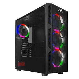 POWERBOOST 650W 80+ VK-D501M 4-Rainbow Fanlı Gaming Mid-Tower PC Kasası