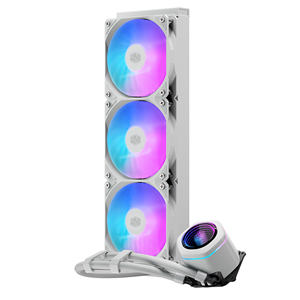 COOLERMASTER 360MM MASTERLIQUID CORE NEX MLX-D36M-A18PA-RW ARGB AM5-1851p Sıvı Soğutmalı İşlemci Fanı Beyaz