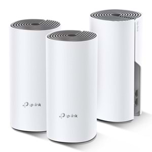 TP-LINK DECO E4-3P WIFI5 AC1200 Dual Band Mesh Router 3-lü set