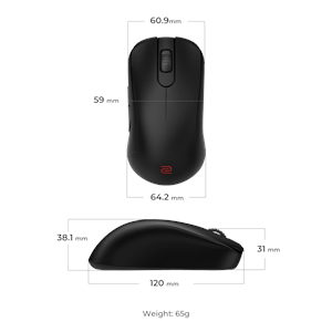BENQ ZOWIE S2-DW 65gr 4000Hz 3200DPI 2.4GHz Kablosuz Gaming Mouse