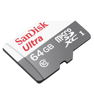 SANDISK 64GB Ultra SDSQUNR-064G-GN3MN microSDXC UHS-I Class 10 100MB/s Hafıza Kartı