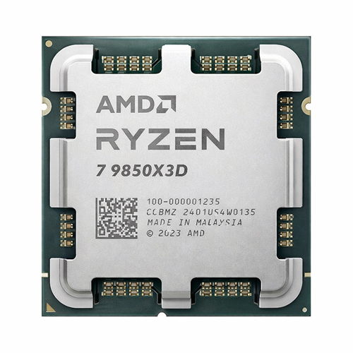 AMD RYZEN 7 9850X3D 96MB 8çekirdekli VGA YOK AM5 120w Kutusuz+Fansız