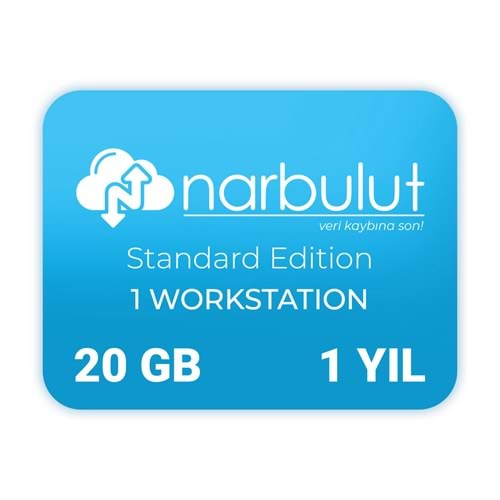 NARBULUT Backup Now Standart Edition 20GB Lisans 1yıl 50kullanıcı basic support is included. 