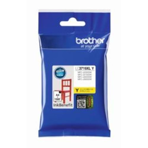 BROTHER LC-3719XLY MFC-J3930DW Sarı Mürekkep Kartuş