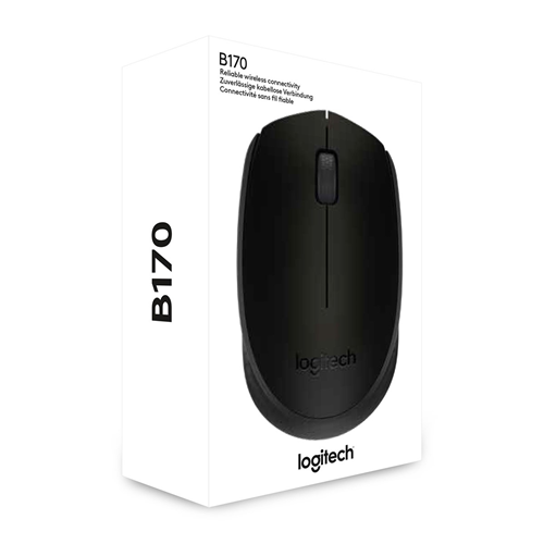 LOGITECH B170 Kablosuz Siyah Mouse (910-004798)