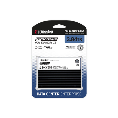 KINGSTON 3.84TB DC3000ME SEDC3000ME/3T8 14000-5800MB/s Enterprise U2 NVME Gen5 Disk