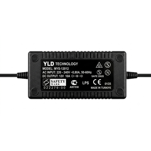 YLD 12v 10amper MYS-12012 Plastik Masa Tipi Kasa Adaptör