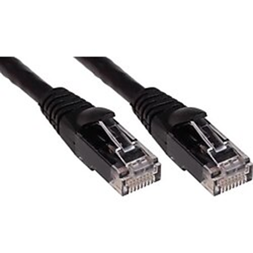 ODS 0.3m CAT6 Utp LSZH Saf Bakır Siyah Patch Kablo (10'lu Paket)