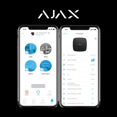 AJAX Starterkit 4G Alarm Seti Siyah