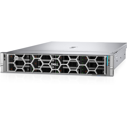 DELL POWEREDGE R570 SPL2 XEON 6511P 32GB DDR5 RDIMM-2x960GB SSD-2x1100w 2U Rack Sunucu