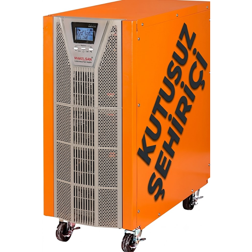 MAKELSAN 10kva Powerpack Se Online Ups Ücretsiz Kurulum 1/1 (20X7AH) (+V.2) K.G.K_PF1 (KUTUSUZ)(ŞEHİRİÇİ)
