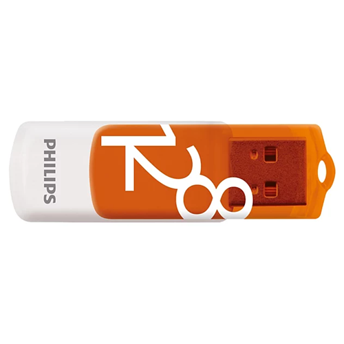 PHILIPS 128GB USB 2.0 Vivid FM12FD05B/00 Turuncu Taşınabilir Bellek