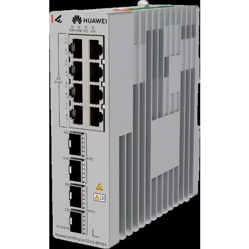 HUAWEI 12port PoE+ 240W 4xSFP Gigabit Yönetilebilir Switch eKIT S210I-8P4SX