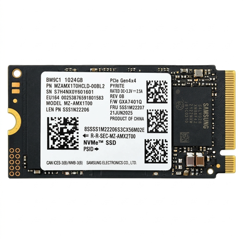 SAMSUNG 1TB MZAMX1T0HCLD-00BL2 5000-4000MB/s BM9C1 M2 NVME GEN4 Disk Kutusuz