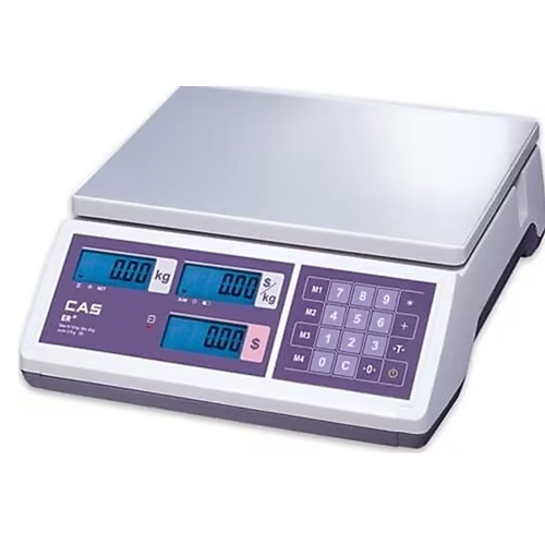 CAS ER-JR 30 KG RS232 Boyunsuz Online Terazi + Paslanmaz Metal Çukur Kefe