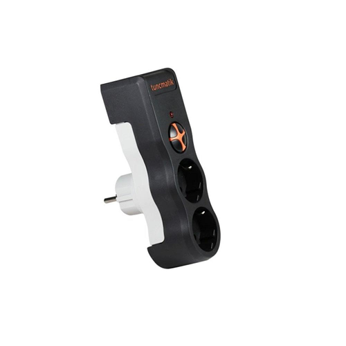 TUNÇMATİK POWERSURGE TSK19022 PLUG-1050 2'li Siyah Priz