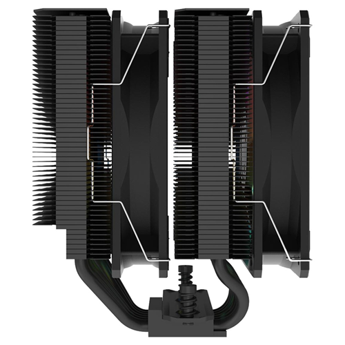 FSP MP7-BA ARGB Hava Soğutmalı AM5-1851p Dual İşlemci Fanı Siyah