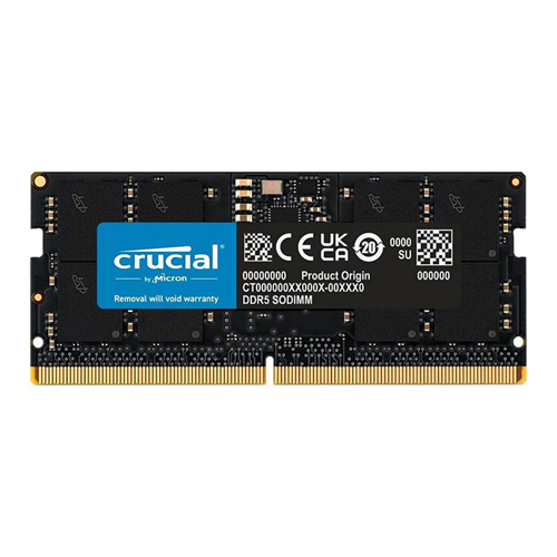 CRUCIAL 16GB DDR5 4800MHZ CL40 NOTEBOOK RAM CB16GS4800E