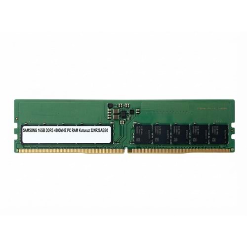 SAMSUNG 16GB DDR5 4800MHZ PC RAM Kutusuz 324R26ABB0