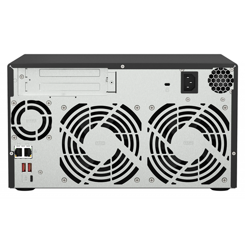 QNAP 8diskli Ryzen V1500B QC - 8GB RAM Gigabit Nas Server TS-873A-8GB Distribütör Garantili