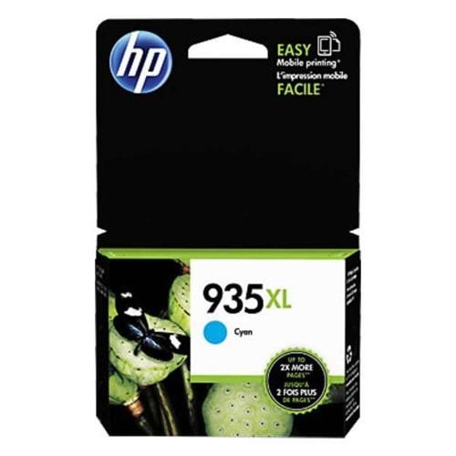 HP C2P24AE No 935XL Camgöbeği Yüksek Kapasiteli Orijinal Mürekkep Kartuşu 825 Sayfa