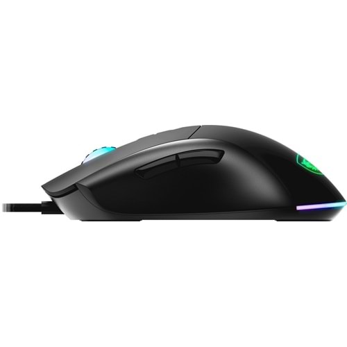 MSI GG Forge GM320 RGB 12800 DPI Kablolu Siyah Oyuncu Mouse