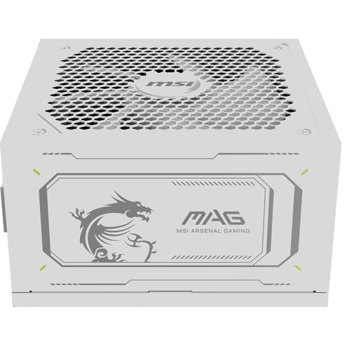 MSI 1000w 80+ Gold MAG A1000GL PCIE5 WHITE Tam Modüler Power Supply Beyaz