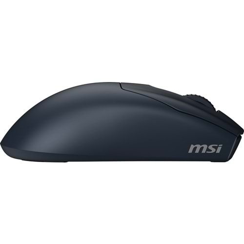 MSI FORGE GM340 W NAVY Kablosuz Oyuncu Faresi (6200 DPI, 2.4GHz / BT, PAW-3327)
