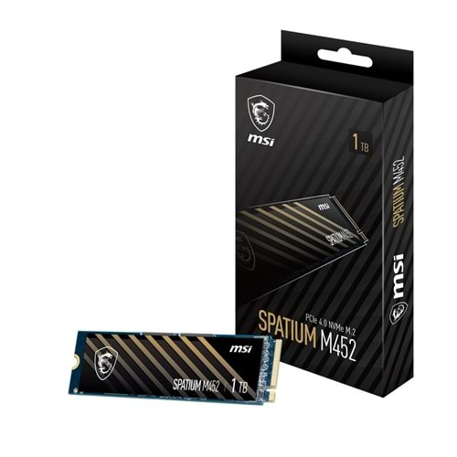 MSI 1TB SPATIUM M452 3500-2700MB/s M2 NVME GEN4 Disk