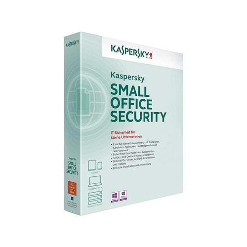 KASPERSKY Small Office Security 3yıl 2server + 20kullanıcı + 20 mobil cihaz