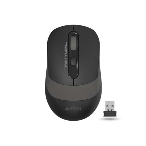 A4TECH FG10 Kablosuz 2000dpi Siyah/Gri Mouse