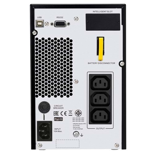 SCHNEIDER 1kva EASY SPM1KI-TR 1/1 Online Ups 12v 7amper