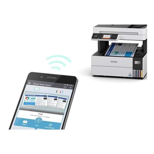 EPSON A4 Renkli L6490 Çok Fonksiyonlu Dublex Tanklı Yazıcı Fax USB 2.0,Ethernet,Kablosuz