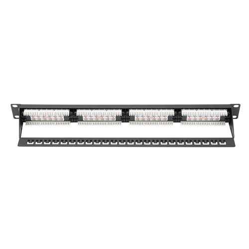 DIGITUS 1U 24port Cat6 Utp Bakır Patch Panel DN-91624U-CR
