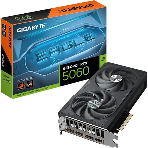 GIGABYTE 8GB GV-N5060EAGLE OC-8GD GDDR7 128Bit HDMI-DP PCIe 5.0